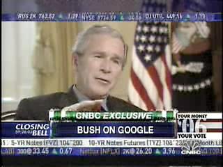GoogleBuzzMag » George Bush používá Google, občas