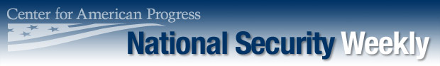National Security Policy Weekly banner